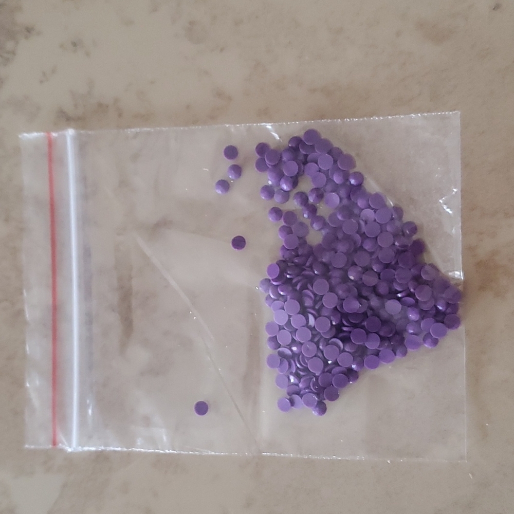 Bundle of Purple Faux Jewels nwot